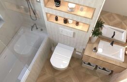 Apartament 2 camere,54 mp utili,terasa 19 mp.Calea Aradului,loc parcare inclus