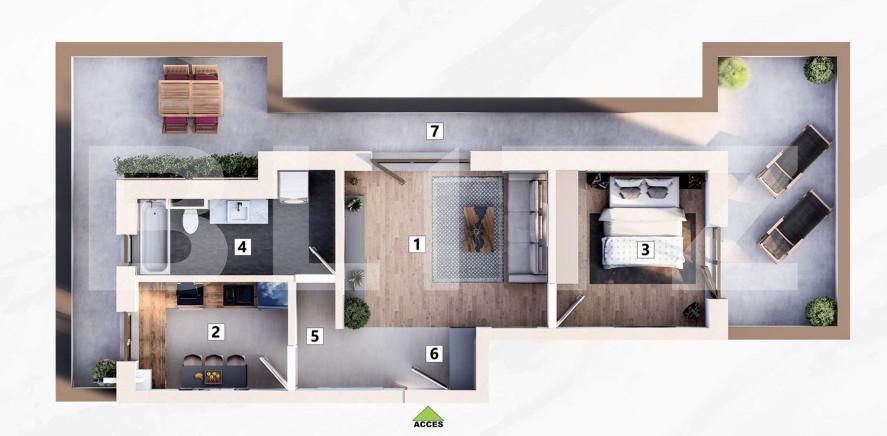 Apartament de vânzare 2 camere Mehala - 159738AV | BLITZ Timișoara | Poza1