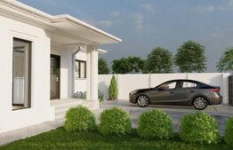 Casa individuala in Sacalaz, 4 camere, teren 696 mp