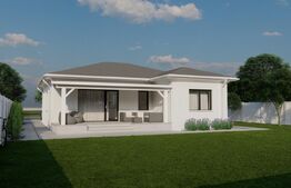 Casa individuala in Sacalaz, 4 camere, teren 696 mp