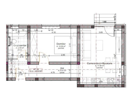 Apartament de vânzare 2 camere Giroc - 161635AV | BLITZ Timișoara | Poza8