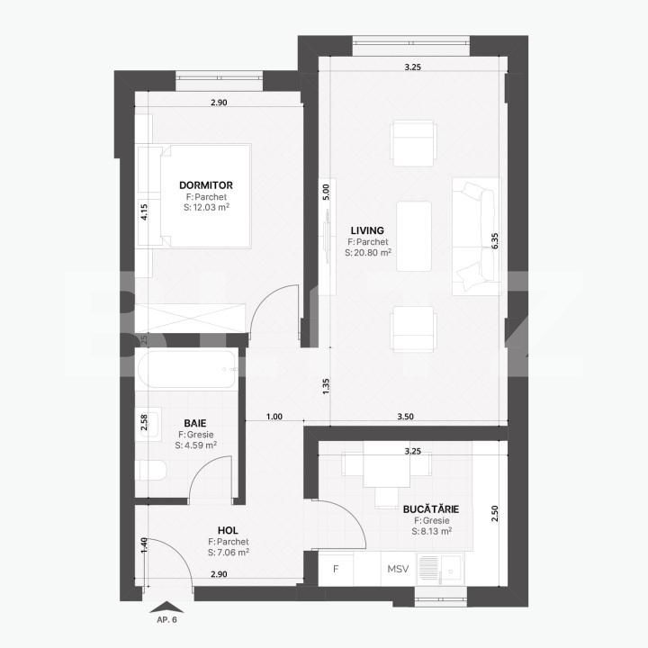 Apartament de vânzare 2 camere Giroc - 163378AV | BLITZ Timișoara | Poza8