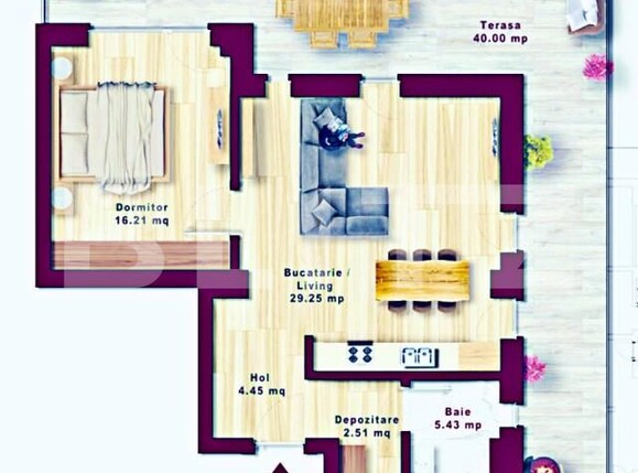 Apartament de vânzare 2 camere Torontalului - 165314AV | BLITZ Timișoara | Poza2