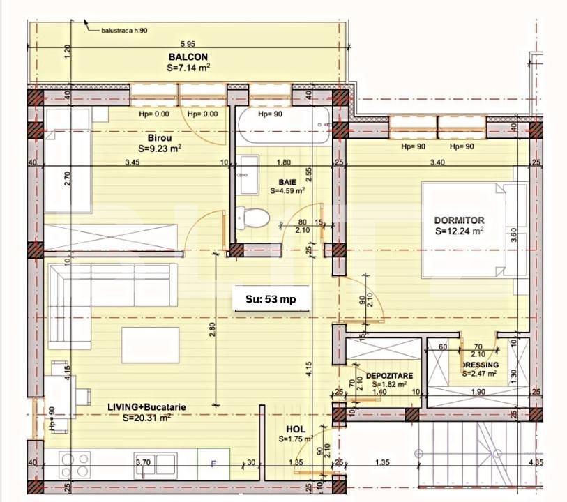 Apartament de vânzare 3 camere Giroc - 165639AV | BLITZ Timișoara | Poza8