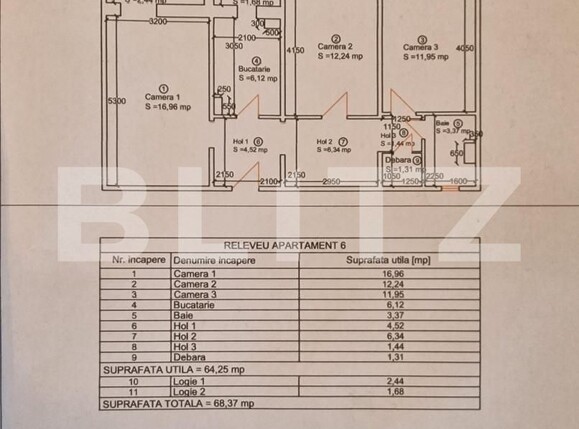 Apartament de vânzare 3 camere Torontalului - 165646AV | BLITZ Timișoara | Poza9
