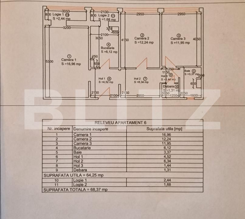 Apartament de vânzare 3 camere Torontalului - 165646AV | BLITZ Timișoara | Poza9