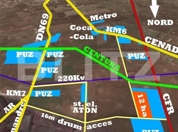 Teren de vânzare Aradului - 165890TV | BLITZ Timișoara | Poza3