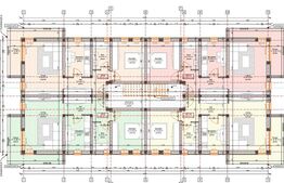 Teren intravilan, St = 871 mp, 14 apartamente, AC Bloc P+2E+M, Giroc