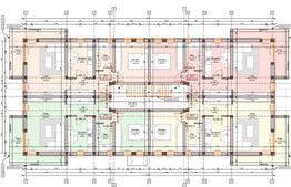 Teren intravilan, St = 871 mp, 14 apartamente, AC Bloc P+2E+M, Giroc