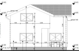 Casa individuala, St= 460mp, Su-145.26 mp, 5 camere, Giroc