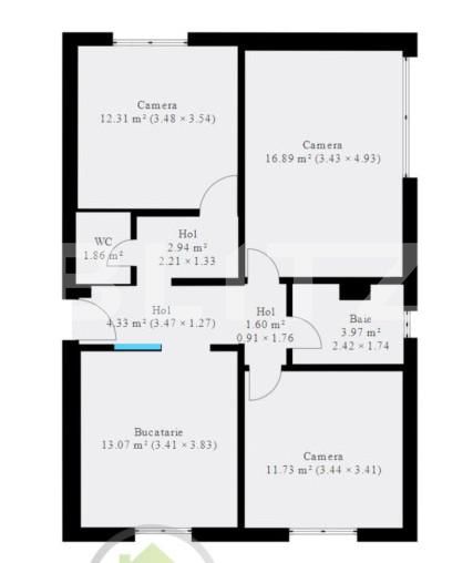 Apartament de vânzare 3 camere Lidia - 166822AV | BLITZ Timișoara | Poza11