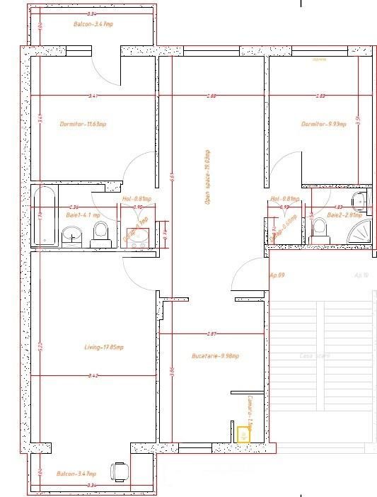 Apartament de vânzare 4 camere Bucovina - 167903AV | BLITZ Timișoara | Poza14