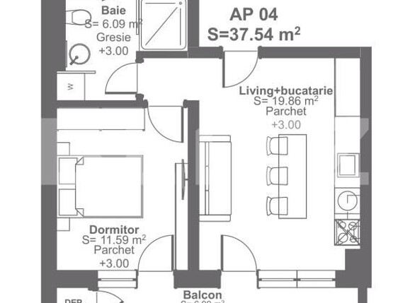Apartament de vânzare 2 camere Giroc - 167985AV | BLITZ Timișoara | Poza1