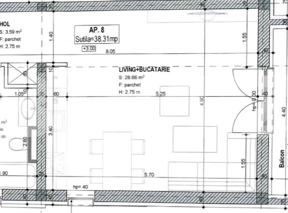 Garsonieră de vânzare Braytim - 168017AV | BLITZ Timișoara | Poza1