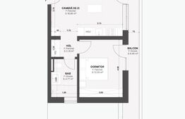 Apartament de 2 camere cu gradina, Giroc