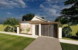 Casa moderna, 4 camere, teren 450 mp, Sacalaz