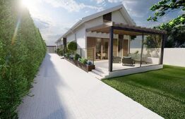 Casa moderna, 4 camere, teren 450 mp, Sacalaz