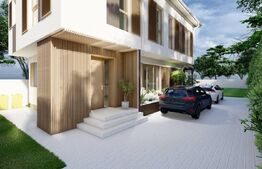 Casa moderna, 4 camere, teren 450 mp, Sacalaz