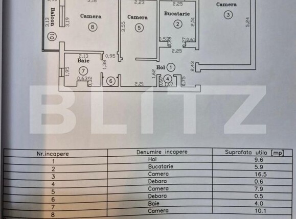 Apartament de vânzare 3 camere Lipovei - 168706AV | BLITZ Timișoara | Poza9