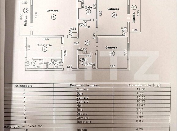 Apartament de vânzare 3 camere Fabric - 168719AV | BLITZ Timișoara | Poza9