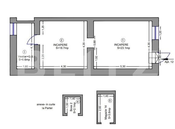 Spațiu comercial de vânzare Brancoveanu - 169135SVC | BLITZ Timișoara | Poza1