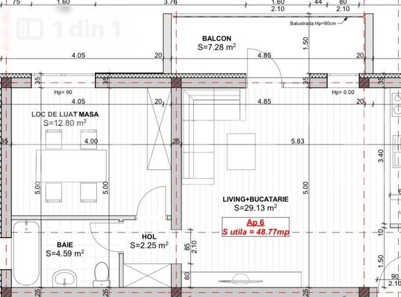 Apartament de vânzare 2 camere Giroc - 170069AV | BLITZ Timișoara | Poza2