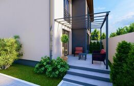 Duplex frumos, 3 dormitoare, 2 bai , 5 camere, 120mp utili, 400mp teren, GIROC