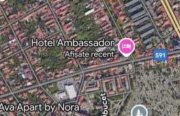 Casa langa hotel Ambassador, teren 453mp 