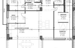 Penthouse de vanzare, cu 4 camere, 180 mp + terasă 47 mp, zona Centrala