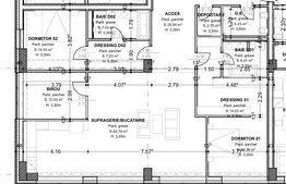 Apartament de vanzare, cu 4 camere, 172 mp + terasă 25 mp, zona Centrala