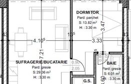 Apartament de vanzare, cu 2 camere, 62 mp, terasă 10 mp, zona centrala