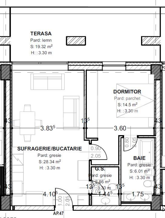 Apartament de vânzare 2 camere Central - 170513AV | BLITZ Timișoara | Poza1