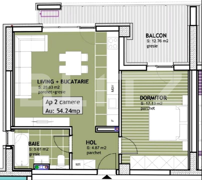 Apartament de vânzare 2 camere Torontalului - 170672AV | BLITZ Timișoara | Poza13