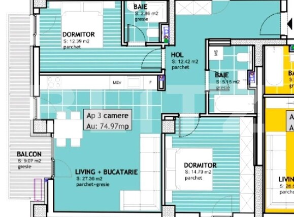 Apartament de vânzare 3 camere Torontalului - 170676AV | BLITZ Timișoara | Poza12