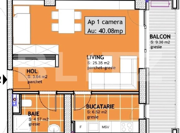 Garsonieră de vânzare Torontalului - 170679AV | BLITZ Timișoara | Poza1