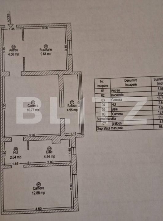 Apartament de vânzare 2 camere Aradului - 171093AV | BLITZ Timișoara | Poza6