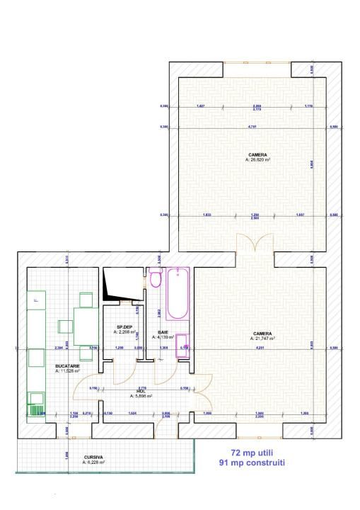 Apartament de vânzare 2 camere Iosefin - 171197AV | BLITZ Timișoara | Poza11