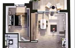 Apartament de vanzare, cu 2 camere, 56 mp, zona Torontalului