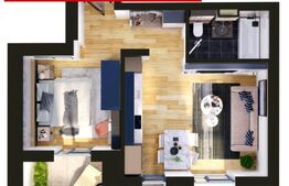 Comision 0 | Apartament de vanzare, cu 2 camere, 47 mp, zona Torontalului
