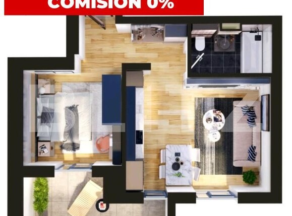 Apartament de vânzare 2 camere Torontalului - 171233AV | BLITZ Timișoara | Poza1