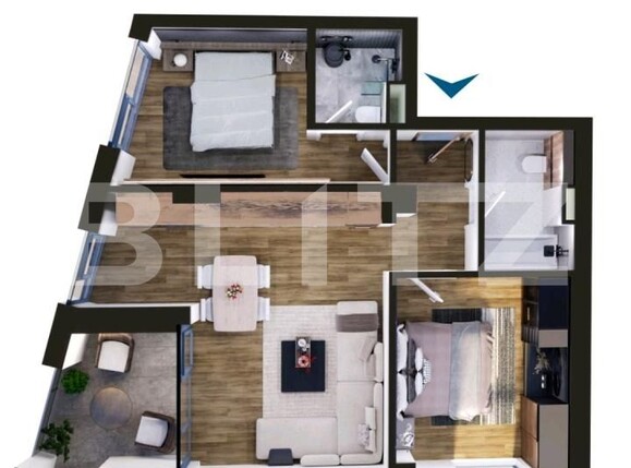 Apartament de vânzare 3 camere Torontalului - 171236AV | BLITZ Timișoara | Poza1