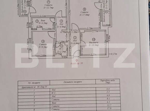 Apartament de vânzare 3 camere Aradului - 171245AV | BLITZ Timișoara | Poza11
