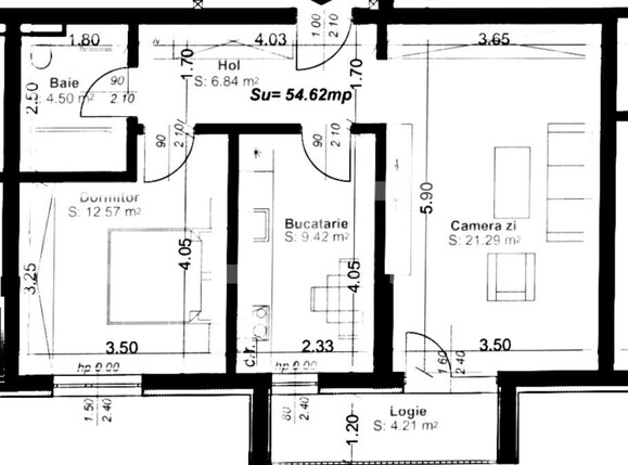 Apartament de vânzare 2 camere Aradului - 171348AV | BLITZ Timișoara | Poza1