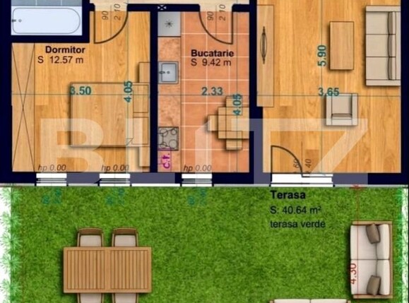 Apartament de vânzare 2 camere Aradului - 171349AV | BLITZ Timișoara | Poza1