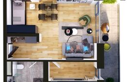 Apartament de vanzare,  1 camere, 40 mp, zona Torontalului