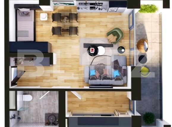 Garsonieră de vânzare Torontalului - 171351AV | BLITZ Timișoara | Poza1