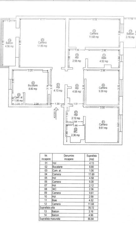 Apartament de vânzare 4 camere Girocului - 171709AV | BLITZ Timișoara | Poza10