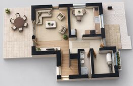 Casă individuală modernă, 115 mp utili, teren 600 mp – Giarmata