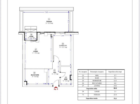 Apartament de vânzare 2 camere Torontalului - 173807AV | BLITZ Timișoara | Poza1