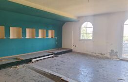 Casa individuala renovabila, de vanzare, cu 5 camere, 5000 mp teren, zona Plopi